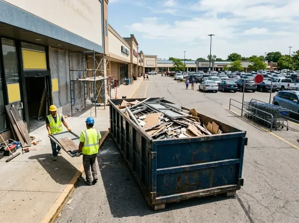 retail-store-renovation-debris-003 — frequently asked questions, Roll-off Dumpster Rentals in White House, TN